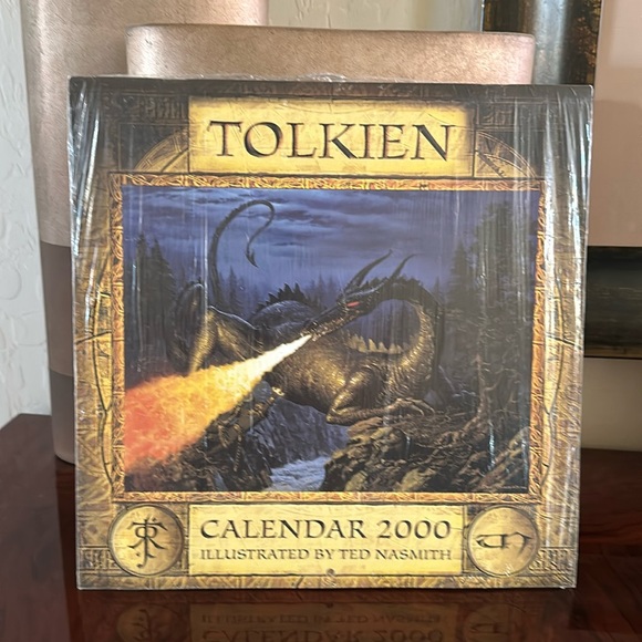 *SEALED* Harper Entertainment Tolkien 2000 Calendar, Illustrated by Ted Nasmith - Picture 2 of 9